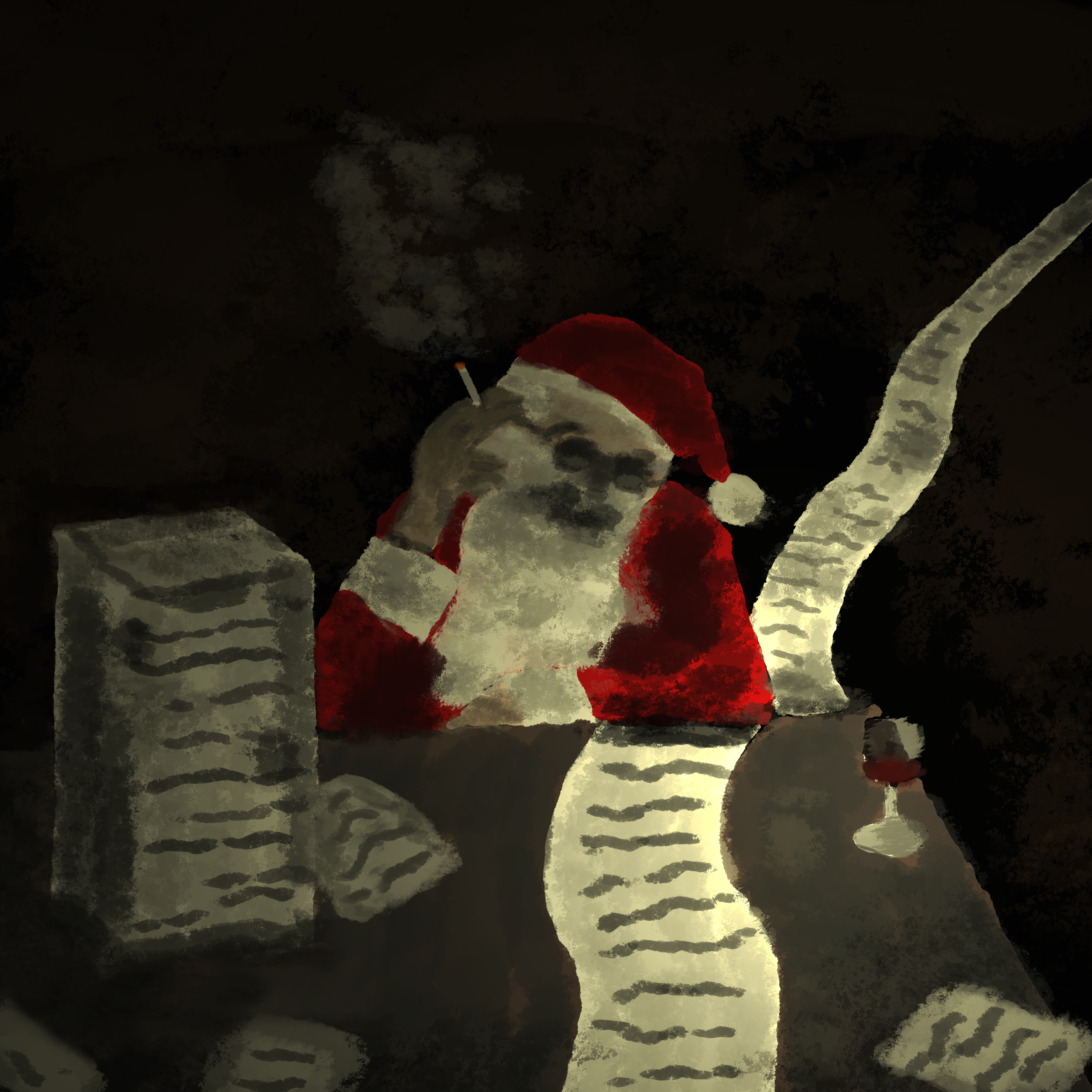 He's Making a List...